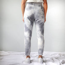 Load image into Gallery viewer, Ranfurly Trackie rear view in Smoke tie dye