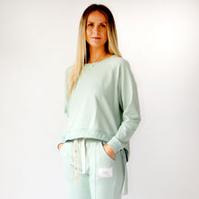 Load image into Gallery viewer, Charlton Sweat Top in matcha colour