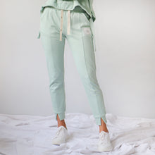 Load image into Gallery viewer, Titoki Trackie in Matcha colour