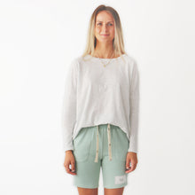 Load image into Gallery viewer, Okuku Tee front view in stripe