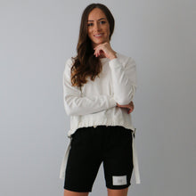 Load image into Gallery viewer, Mimi Bermudas in Chalk colour