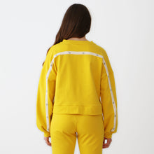 Load image into Gallery viewer, Seacliff Sweat Top rear view in Beeswax