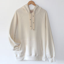 Load image into Gallery viewer, Owaka Oversize Hoodie front view in Chalk colour