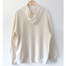Load image into Gallery viewer, Owaka Oversize Hoodie rear view in Chalk colour