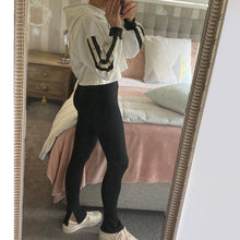 Load image into Gallery viewer, Whitford Hoodie in Chalk/Black, full view