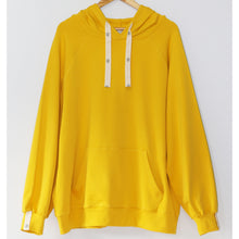 Load image into Gallery viewer, Owaka Oversize Hoodie front view in Beeswax colour