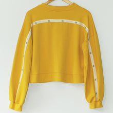 Load image into Gallery viewer, Seacliff Sweat Top rear view in Beeswax
