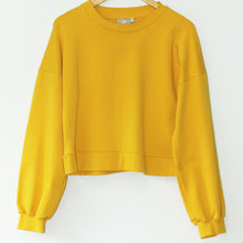 Load image into Gallery viewer, Seacliff Sweat Top front view in Beeswax