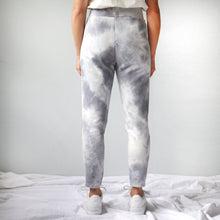 Load image into Gallery viewer, Ranfurly Trackie rear view in Smoke tie dye
