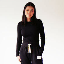 Load image into Gallery viewer, Leigh Tee in Black

