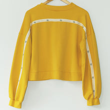 Load image into Gallery viewer, Seacliff Sweat Top rear view in Beeswax
