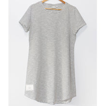 Load image into Gallery viewer, Toko Tee Dress front view in stripe
